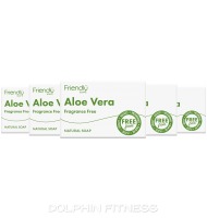 Friendly Soap Fragrance Free Aloe Vera Soap