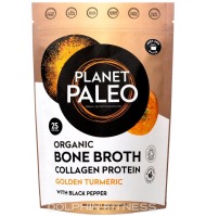 Planet Paleo Organic Bone Broth Collagen Protein Golden Turmeric
