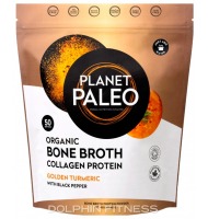 Planet Paleo Organic Bone Broth Collagen Protein Golden Turmeric