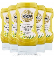 Biona Organic Mustard Medium Hot