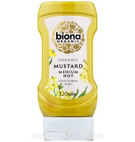 Biona Organic Mustard Medium Hot
