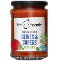 Mr Organic Authentic Italian Olives and Capers Pasta Sauce