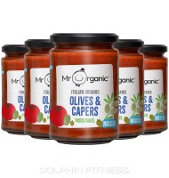 Mr Organic Authentic Italian Olives and Capers Pasta Sauce