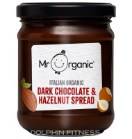 Mr Organic Organic Dark Chocolate and Hazelnut Spread