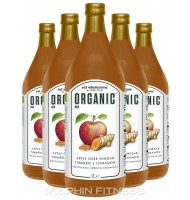 Eat Wholesome Organic Raw Apple Cider Vinegar With Turmeric & Cinnamon