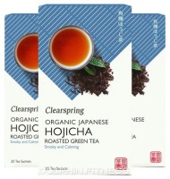 Clearspring Organic Japanese Hojicha Roasted Green Tea