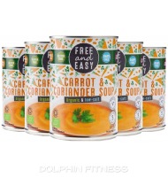 Free & Easy Organic & Low Salt Carrot & Coriander Soup