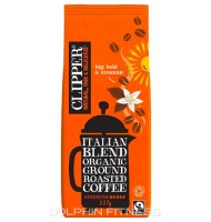 Clipper Italian Blend Organic Ground Roasted Coffee
