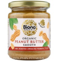Biona Organic Peanut Butter Smooth Unsalted