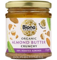 Biona Organic Almond Butter Crunchy