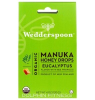 Wedderspoon Manuka Honey Drops Eucalyptus