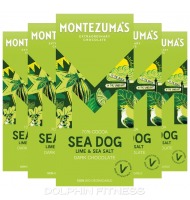 Montezuma's 70% Cocoa Sea Dog Lime & Sea Salt Dark Chocolate