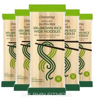 Clearspring Organic Gluten Free 100% Brown Rice Wide Noodles