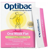 OptiBac Probiotics One Week Flat