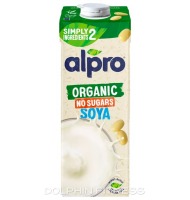 Alpro Organic No Sugar Soya
