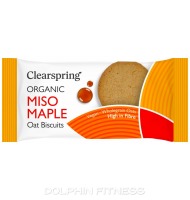 Clearspring Organic Miso Maple Oat Biscuits
