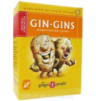 The Ginger People Gin Gins Double Strength Hard Ginger Candy