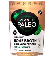 Planet Paleo Organic Bone Broth Collagen Protein Herbal Defence