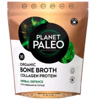 Planet Paleo Organic Bone Broth Collagen Protein Herbal Defence