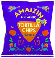 Amaizin Organic Paprika Tortilla Chips