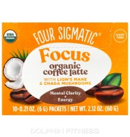 Four Sigmatic Think Organic Coffee Latte Mix with Lion's Mane & Chaga Mushrooms