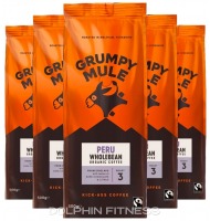 Grumpy Mule Peru Whole Bean Organic Coffee