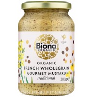 Biona Organic French Wholegrain Mustard