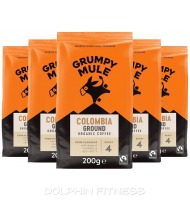 Grumpy Mule Colombia Planadas Organic Coffee (6 x 200g) Ground