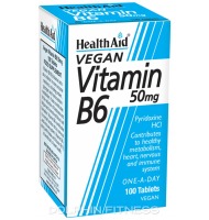 HealthAid Vitamin B6 50 mg
