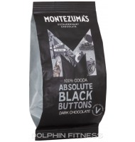 Montezuma's 100% Cocoa Absolute Black Buttons Dark Chocolate