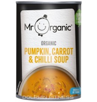 Mr Organic Pumpkin, Carrot & Chilli Soup