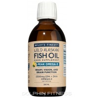 Wiley's Finest Wild Alaskan Fish Oil Peak Omega-3 Liquid