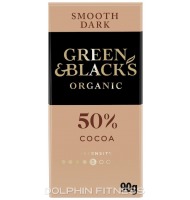 Green & Black's Organic Smooth 50% Cocoa Dark Chocolate Bar