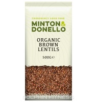 Minton & Donello Organic Brown Lentils