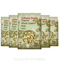 Infinity Foods Organic Whole Cashews Nuts