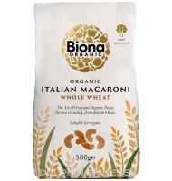 Biona Organic Italian Pasta Wholegrain Macaroni