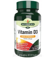 Natures Aid Vitamin D3 1000 iu