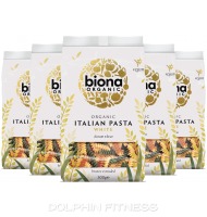 Biona Organic Italian Pasta White Fusilli Tricolore