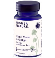 Higher Nature Lion's Mane & Ginkgo
