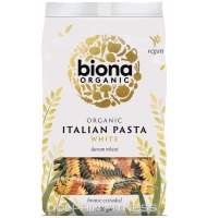 Biona Organic Italian Pasta White Fusilli Tricolore