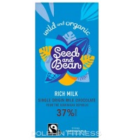 Seed & Bean Rich Milk Chocolate 37% Cocoa