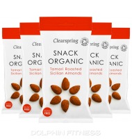 Clearspring Snack Organic Tamari Roasted Sicilian Almonds