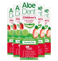 Aloe Dent Childrens Aloe Vera Fluoride Free Toothpaste