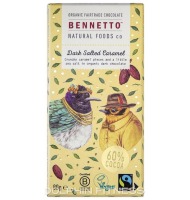 Bennetto Dark Salted Caramel Organic Fairtrade Chocolate