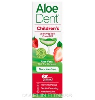 Aloe Dent Childrens Aloe Vera Fluoride Free Toothpaste