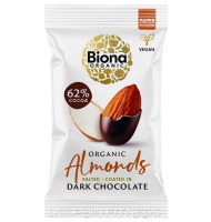 Biona Organic Dark Chocolate Coated Almonds