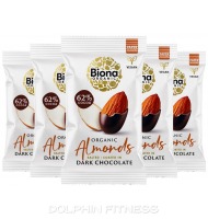 Biona Organic Dark Chocolate Coated Almonds