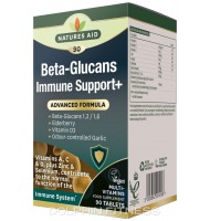Natures Aid Beta-Glucans Immune Support +