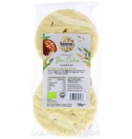 Biona Organic Rice Cakes Yoghurt Dipped