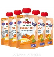 Holle Organic Carrot Cat Pouch Carrot, Mango, Banana & Pear